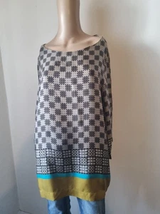 Rene Lezard  Damen  Bluse, Tunika    Gr.  38 100%Seide - Bild 1 von 2