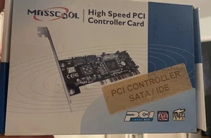 Masscool XWT-RC018 PCI Card 4 internal SATA Accessory for Motherboard - Picture 1 of 3