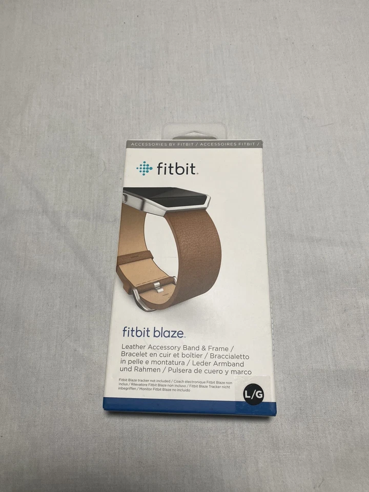 Fitbit Blaze Leather Band, Camel, Large  FB159LBCML Foto 1 de 1