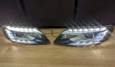 Ксеноновая светодиодная фара дневного света 10–15 Audi Q7 без системы автоматической фокусировки со стороны водителя, пассажира и водителя - Изображение 1 из 4