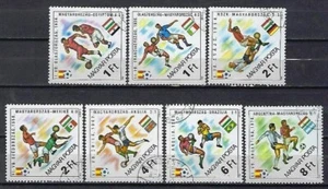 Fußball Ungarn 1982 (82) Yvert Nr. 2798 bis 2804 gestempelt used - Bild 1 von 1