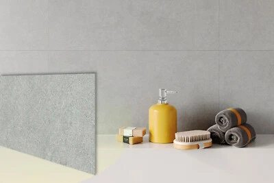 VILO Wandpaneele Betonoptik Fliesen Innenpaneel SPC betongrau Länge 19,5cm-120cm