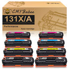 8Pk Color Toner For Hp Cf210a 131A Laserjet Pro 200 M251nw M276nw Mfp Printer