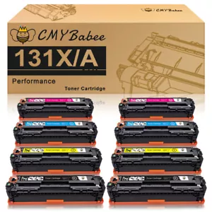 8PK PER CARTUCCIA TONER CANON 131 CRG-131 MF8280 MF8230CN LBP-7100CN LBP-7110CW - Foto 1 di 7