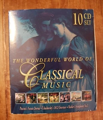 VTG  2000 The Wonderful World Of Classical Music Box Set of 10 CD Discs - Image 1 of 4
