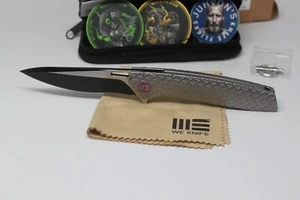 LNIB We Knives 604i Dragon Scale Drop Point Pocket Knife Titanium S35VN - Picture 1 of 11