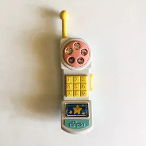 Chicco Telefono Giocattolo Vintage Retro 90s Nostalgia Infanzia Giochi d'Epoca - Foto 1 di 2