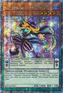 Performapal Skullcrobat Joker RA04-EN257 Quarter Century Secret Rare NM Yugioh - Picture 1 of 2