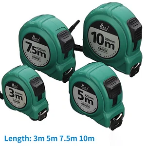 3M 5M 7.5M 10M Professional DIY Lock Tape Measure Measurement Measuring Tape - Picture 1 of 5