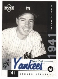 Joe DiMaggio 2001 Upper Deck Legends of New York #142 BNR - Picture 1 of 2