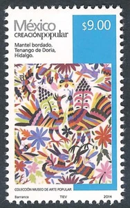 pp146 México Creación Popular MNH 2014 Sc#2501e Mc#3241X Et#cp146 mantel - Imagen 1 de 1