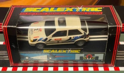 Scalextric C321 - Vintage Ford Fiesta XR2i white - BOXED - image 1 of 4