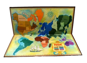 1980 Risk Board Game Replacement Board Part Only - Picture 1 of 4