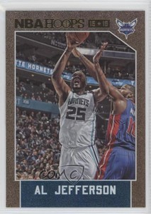 2015-16 Panini NBA Hoops Gold Al Jefferson #45