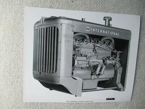 IH International Harvester stock PHOTO UD-1091 diesel power unit 8x10" - Picture 1 of 2