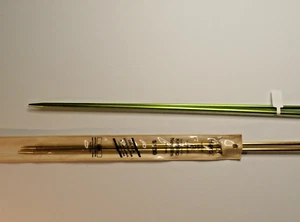 Vintage Dritz Hero Aluminum Single Point 14 Inch Size 8 Knitting Needles - Picture 1 of 3