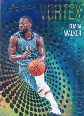 Inserto Panini Revolution Vortex 2017-18 sin. 6 Kemba Walker - Charlotte Hornets Foto 1 de 2
