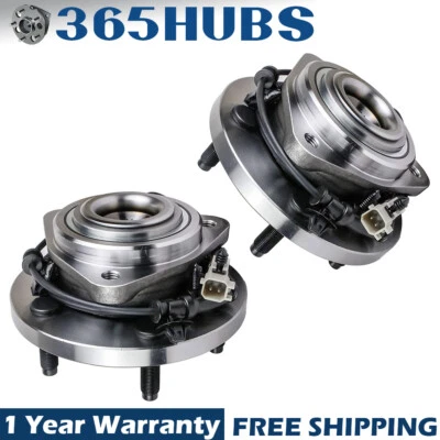 2x Conjunto de Cubo de Rolamento de Roda Frontal para 2006 2007-2010 Jeep Commander HU513234 - Imagem 1 de 4