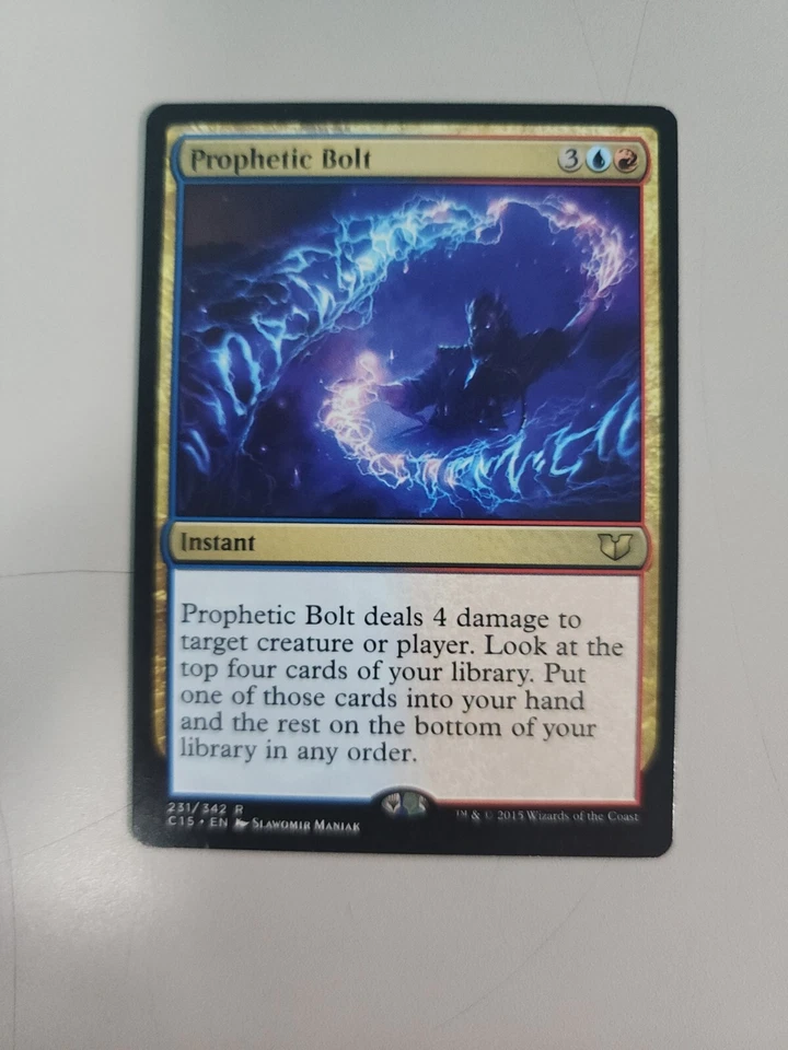 MTG Prophetic Bolt Commander 2015 231/342 Regular Rare - Image 1 of 1
