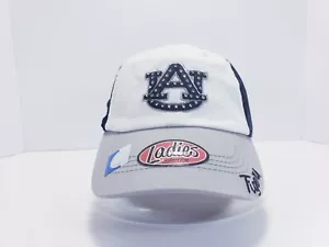 Sombrero Deslumbrado Universidad Auburn Tigres Damas Calce Ajustable Azul Plata Impresionante - Imagen 1 de 5