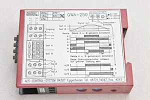 ACS-Control-System GWA-250 24VDC digitaler Dopelgrenzwertschalter -used- - Picture 1 of 8
