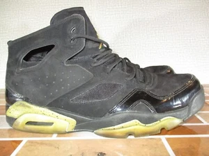 Nike Air Jordan Flight Club 91 - Men's Size 11.5 Shoes - 555475-031 - Black/Gold - Picture 1 of 12
