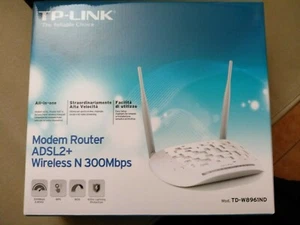 Modem Router ADSL2+ Wireless N 300Mbps USB TP-LINK TD-W8961ND - Foto 1 di 1