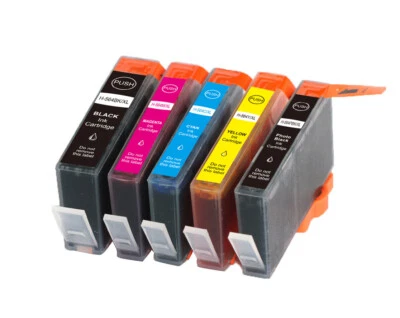 Ink Tank Set (BKCMY) use for 564XL Photosmart 7510 7515 7520 D5460 C6380 Printer - Image 1 of 4