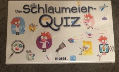 Toy Game Das Schlaumeier Quiz Cards Moses Sealed Box - Image 1 of 4