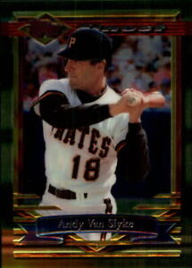 1994 Finest Pittsburgh Pirates Baseball Card #408 Andy Van Slyke