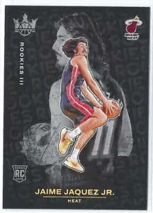 Jaime Jaquez Jr. 2023-24 Panini Court Kings Rookie III Rookie Card #134 RC SP - Picture 1 of 2