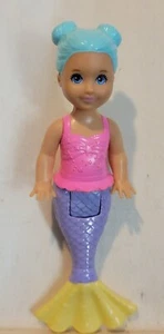 Barbie Dreamtopia Kelly Chelsea Meerjungfrau Puppe lila Haare 6 Zoll Spielzeug EUC C208B - Bild 1 von 5