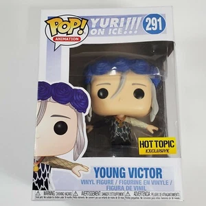 YURI ON ICE!! YOUNG VICTOR FUNKO POP FIGURE HOT TOPIC MISB VAULTED #291 2016 HTF - Picture 1 of 6