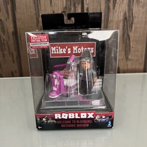 Roblox Welcome To Bloxburg Mechanic Mayhem Figur mit exklusivem virtuellen Gegenstand A11 - Bild 1 von 5