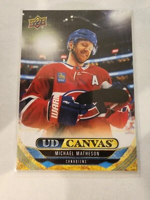 2024-25 UD Series 2 Canvas C165 Michael Matheson, Montreal Canadiens - Image 1 of 2