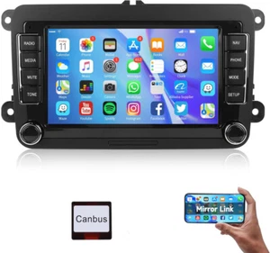 7" Autoradio Android mit GPS Navi BT 1+32GB für VW GOLF 5 6 Passat Touran Tiguan - Bild 1 von 22