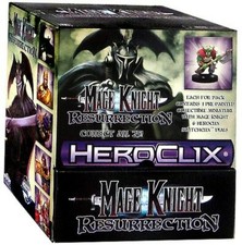 Mage Knight Resurrection Gravity Feed Box [24 Packs] Display Box -SHIPS TODAY-