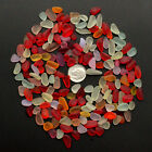 red yellow orange white sea beach glass small 50 pieces lots 8-12mm jewelry use