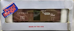 NOS Front Range HO Scale CStPM&O 40' Rivet Side Box Car Kit 4088 CMO 37662 - Picture 1 of 6