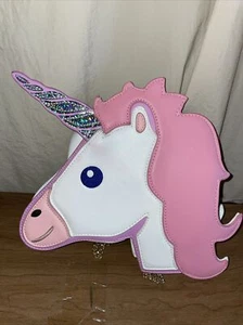 Unicorn Purse GIRLS With Holographic Unicorn Horn Girls Purse - Picture 1 of 8