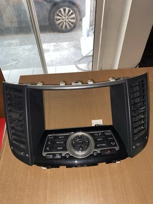 BOUTONS COMMANDE ÉCRAN CENTRALE GPS AUTORADIO INFINITI FX35 QX70 3.0D 283951DR3D - Photo 1/3
