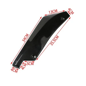 Universal Black/Carbon Fibre Small Rear Corner Decoration for Cars Modification - Picture 1 of 7