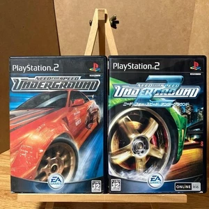 Lote 2 Need for Speed Underground 1 2 Set PS2 Sony PlayStation 2 Versión Japón - Imagen 1 de 7