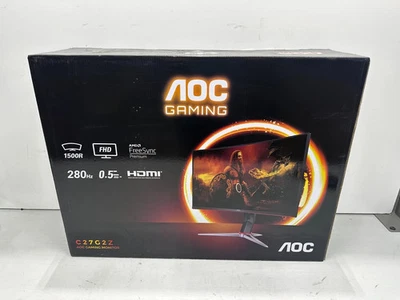 AOC C27G2Z 27" Curved Frameless Ultra-Fast Gaming Monitor - Image 1 of 4