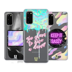 HEAD CASE DESIGNS SASSY HOLOGRAPHIC SOFT GEL CASE FOR SAMSUNG PHONES 1 - Picture 1 of 10