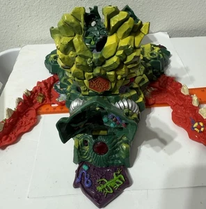 Vtg Mighty Max Storm Dragon Island Playset Bluebird Toys 1993 Polly Pocket WORKS - Picture 1 of 24
