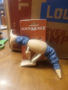 Anamalz Bendable Wooden Dinosaur Toy Parasaurolophus Figure  - Picture 1 of 4