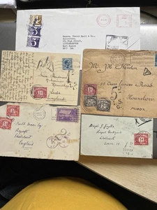 Selection GB Postage Due Covers - Picture 1 of 1