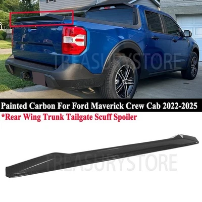Alerón trasero de maletero estilo AD de carbono pintado para Ford Maverick 2022-2025 Foto 1 de 4