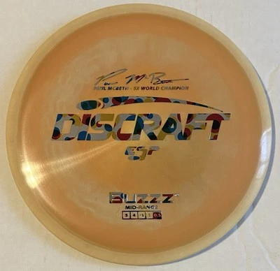 New Discraft ESP Buzzz Paul McBeth 5x World Champ Wonderbread Disc Golf Midrange - Image 1 of 2